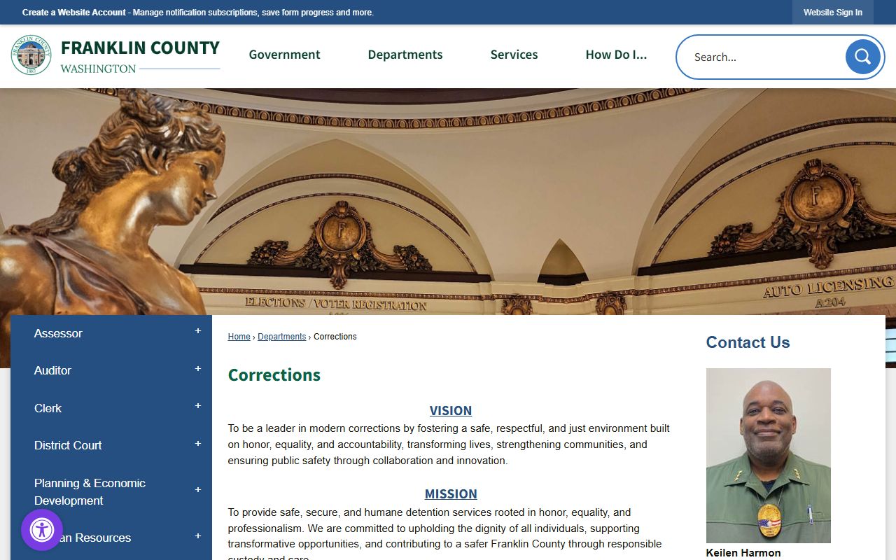 Franklin County Jail Mugshots corrections center Pasco