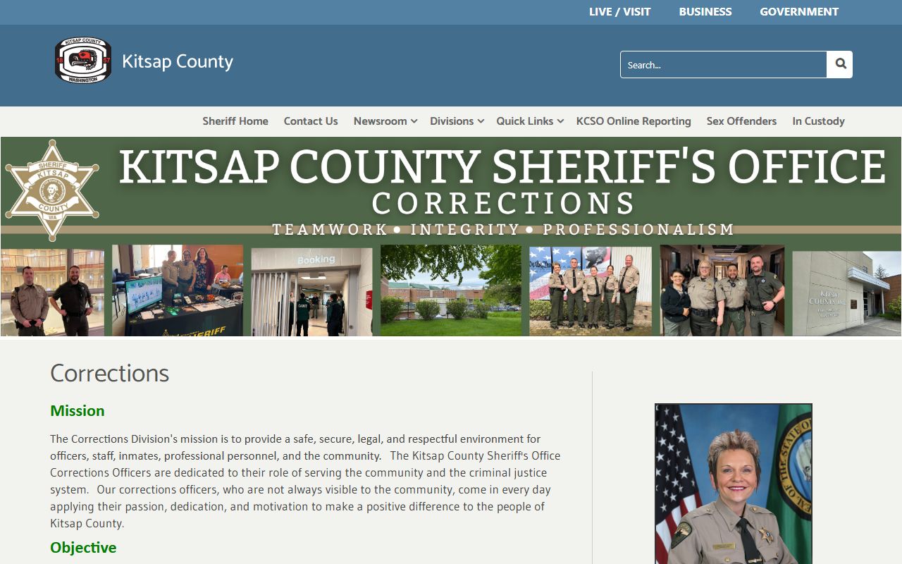 Kitsap County jail mugshots sheriff corrections