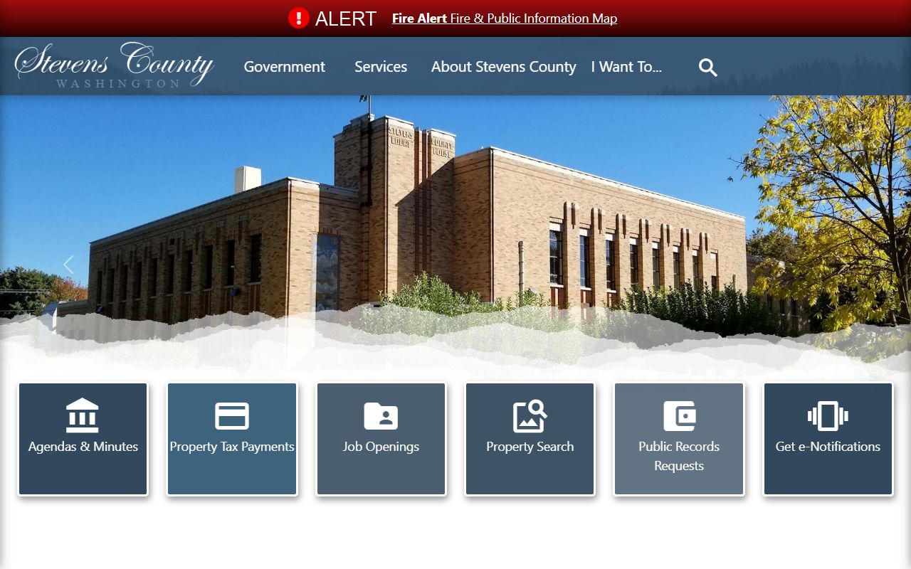 Stevens County jail mugshots county portal